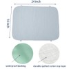 Careboree 3 Pack Cotton Top Quilted Chair Pad Washable Waterproof