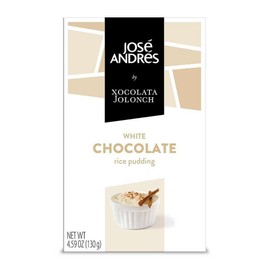 José Andrés White Chocolate With Rice Pudding, 4.59 oz
