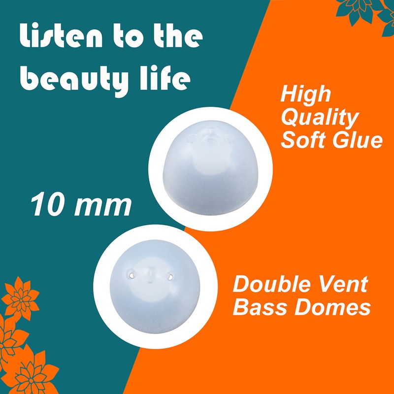 Hearing Aid Domes for Oticon Replacements,Oticon Minifit Double Vent Bass