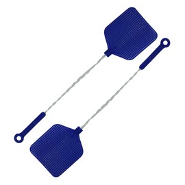 Fly Swatter with Wire Handles 2 Pack, Assorted Colors