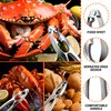 Seafood Crab Crackers and Tools, 21 Pcs Crab Leg Crackers,