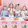 2Pcs Demon Tablecloth Disposable Tablecover Slayer Birthday Party Supplies and