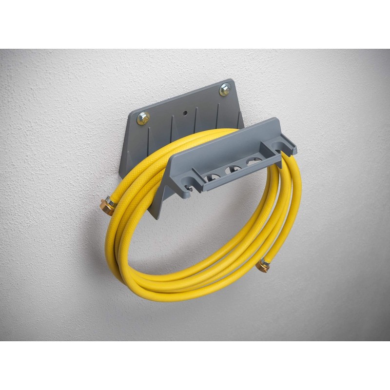 Rehau 18574 5 wall hose holder, gray, 12 x 25
