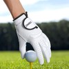OZERO Womens Golf Gloves: Premium Cabretta Leather, Soft & Comfortable