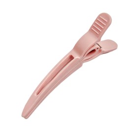 DSMDAISIMAN Hair Clip, 8 Bangs, Volume at Root, Seamless Design, Hair Clip, Large, Secure, For Bangs, Hair Clip, Plastic, Lightweight, Everyday Use, Women's (01-Pink)