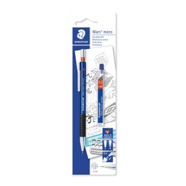 STAEDTLER 7755BK25DA Mars micro Druckbleistift 775 05 und Feinminen HB, 0. 5 mm, 1 Stück