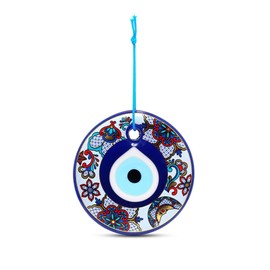 MYSTIC JEWELS Gold Eye of Sun and Moon Home Wall Decor (Model 4)