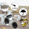 Xukey (4) Trailer 2.44" Axle EZ Lube Grease Hub Cover