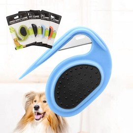 Safe & Gentle Knot Comb For Pet Dog Cat Fur Buster Hair Cutter For Removing Matted Fur, Knots & Tangle Outdoor Grooming