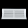 Fits 14x6 Duct Opening | Steel Triangular Baseboard Air Supply