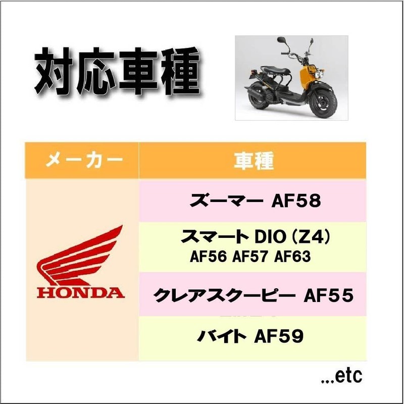 Life Design Johnson. 102 Honda Fuel Pump/Fuel Pump ZOOMER AF58