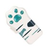 Memory Stick Olive Green Tabby Pattern Cat Paw Shape USB