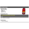Left Tail Light Assembly - Compatible with 2004-2006 GMC Sierra