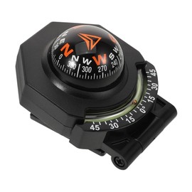 GRIRIW Car Dashboard Compass High Precision Automotive Compass with Slope Measurement Lightweight Design for Easy Storage Versatile Use All Vehicle Types