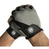 Muscle Composition Exercise Gym Gloves Black/Gray (Medium)