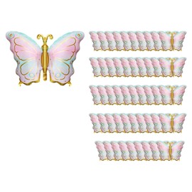 Dickly 50 Mother's Day Balloons Ornament for Carnival Valentine's Day Bridal Shower