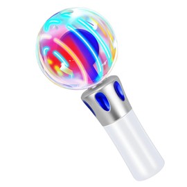 KutaKuta Musical Light Up Wand - 2025 Latest Light Up Magic Ball Toy Wand Sensory Light Up Toys, Baby Sensory Toys & Sensory Toys, Light Up Spinning Wand for Kids, Party, Gifts