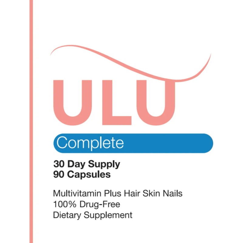 Ululife Multivitamínico Para Crecimiento Capilar 90 Cápsulas
