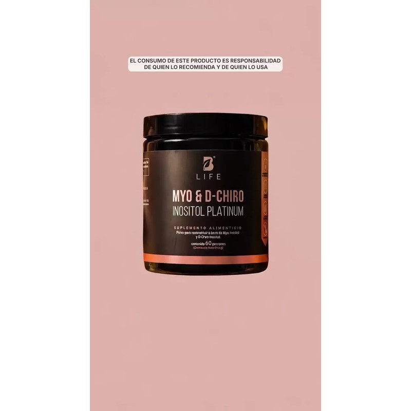 Myo Y D-chiro Inositol 246g Mezcla 40:1 Myo Inositol. B