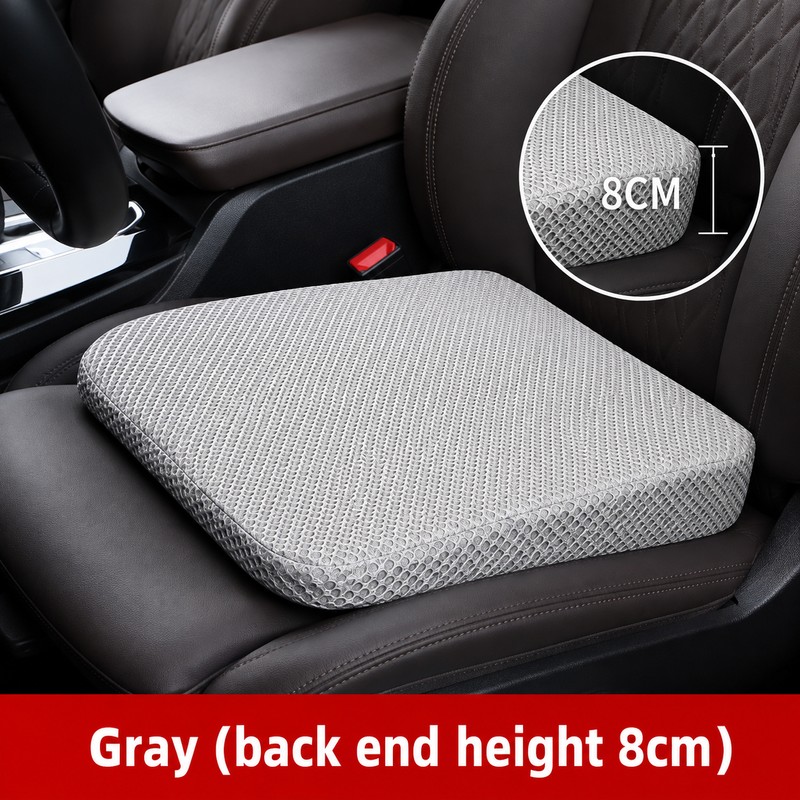 Car Seat Booster Cushion for Driving – Breathable Memory Cotton