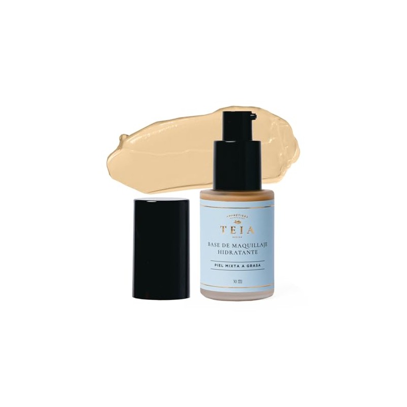 TEIA COSMETICOS Maquillaje para piel grasa mixta de ingredientes naturales
