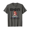 SENDER Fitness athletic girl cartoon character T-Shirt