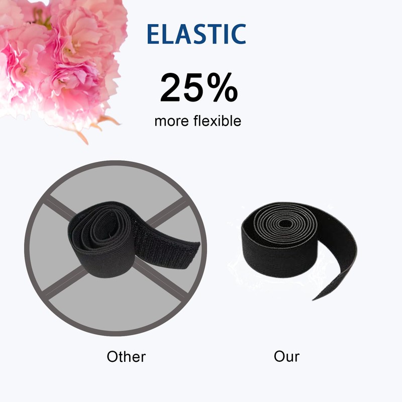 DBZZ Wig Band Elastic Bands For Wig 4 Pcs,Elastic Lace