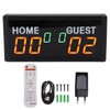 Digital Score Keeper with Remote 1.8 Inch LED Electronic Portable