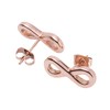 LuckyLy Set Joyería para Mujer Acero Inoxidable Baño Oro Rosa