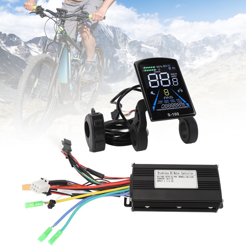 MechKit Electric Bicycle Brushless Motor Controller Kit, 36 V 48