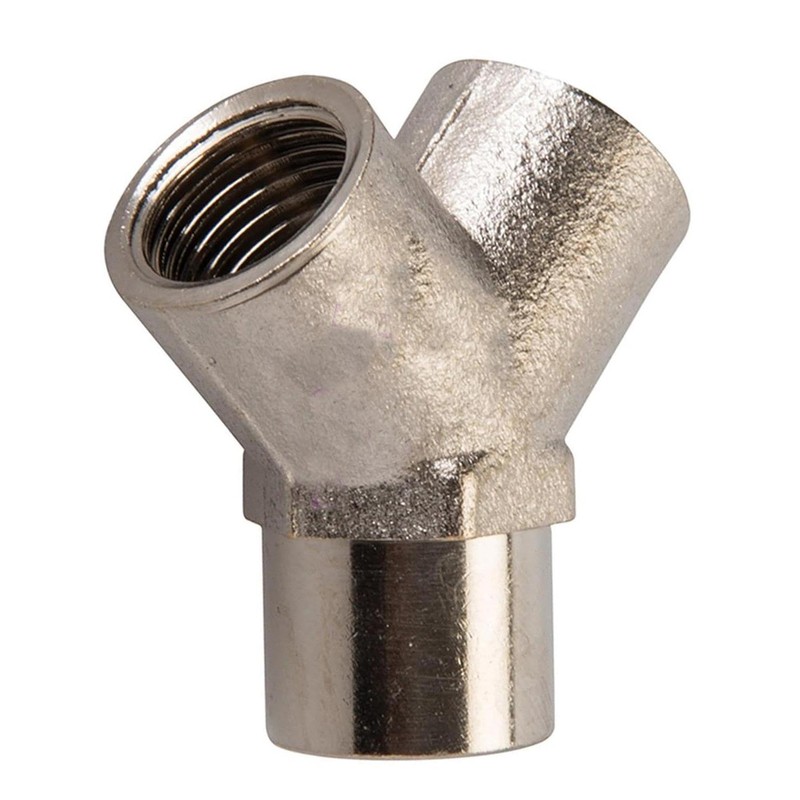 Dapetz ® Air Line 3 Way Y Connector Splitter 1/4"