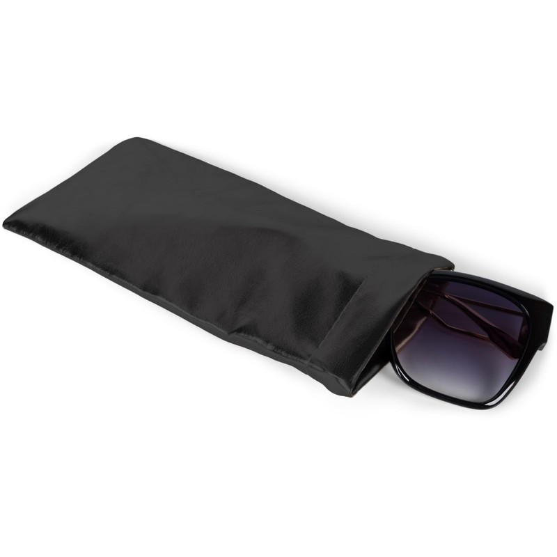 styleBREAKER Case for Sunglasses in Metallic Shades with Glasses Cleaning