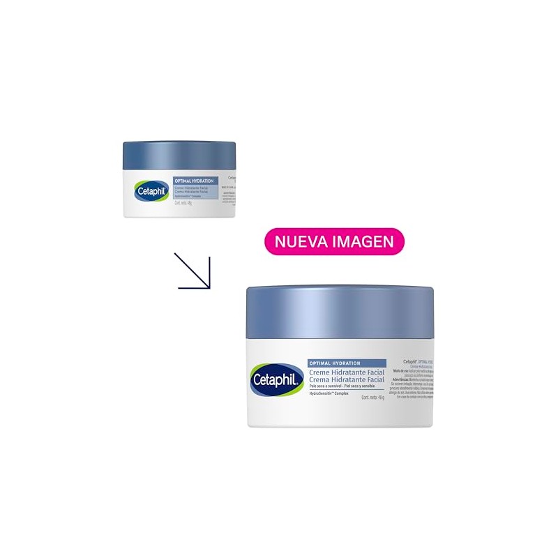 Cetaphil Optimal Hydration Crema de Día Facial Piel Sensible y