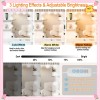 Yamissi 10 Light Bulbs LED Mirror For Bedroom White Makeup