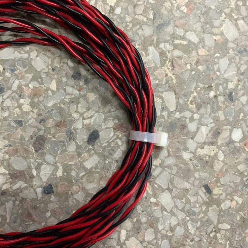 200 Pack Bulk KOOWIN Small 4 Inch Nylon Plastic Cable