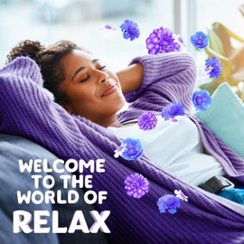 Gain Super Sized Dryer Sheets, Laundry Fabric Softener, Relax, 130 Count