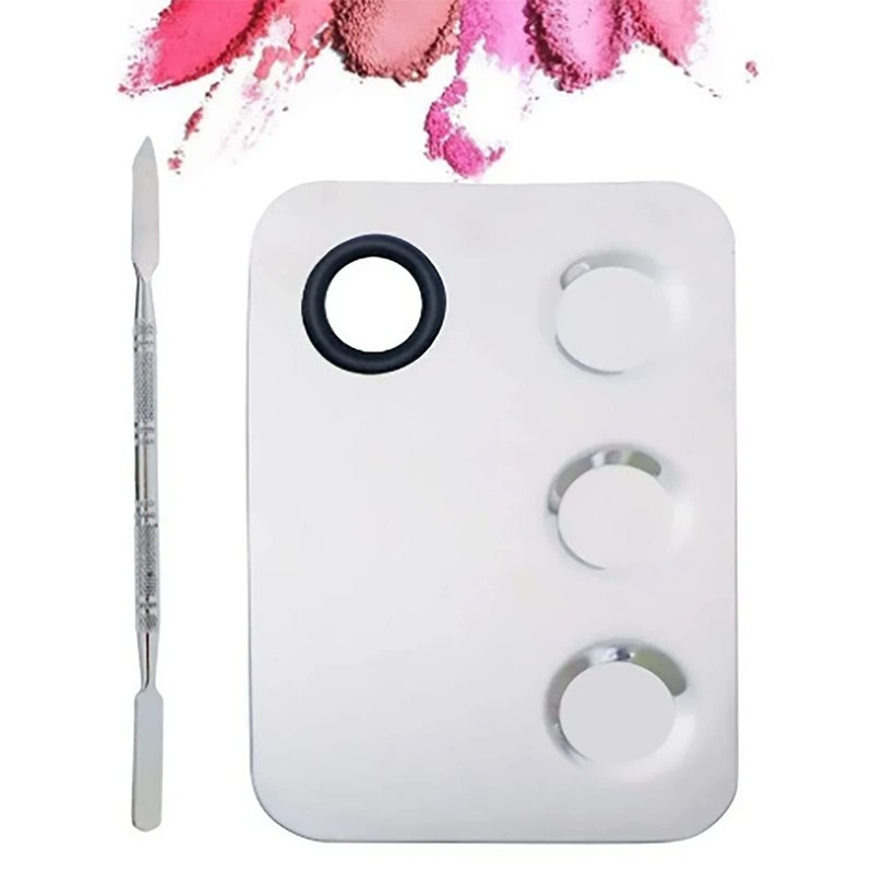 Makeup Mixing Palette Multipurpose Reusable Acrylic Makeup Palette Set Beauty