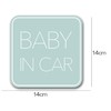 Baby Car Magnet (Simple Design) Baby in Car Baby On