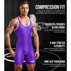 Exxact Sports Men's Wrestling Singlet, High Performance Powerlifting Singlet Wrestling