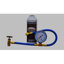 envirosafe R290 Refrigerant, 1 Can + Charging Gauge | Inverted Piercing, 8oz | EnviroSafe
