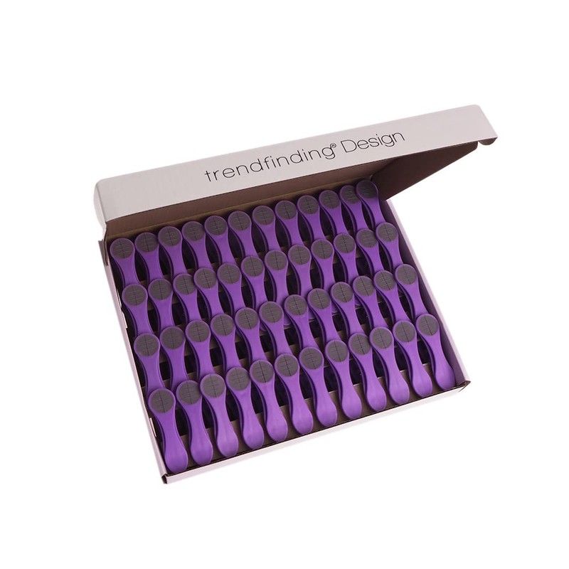 48 Clothes Pegs with Springs Made of Stainless Steel Soft