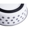 Petface Grey and White Spots Deli Dog Bowl, 14 cm