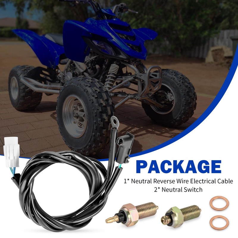 Neutral Reverse Wire Electrical Cable & Switches for Yamaha Raptor