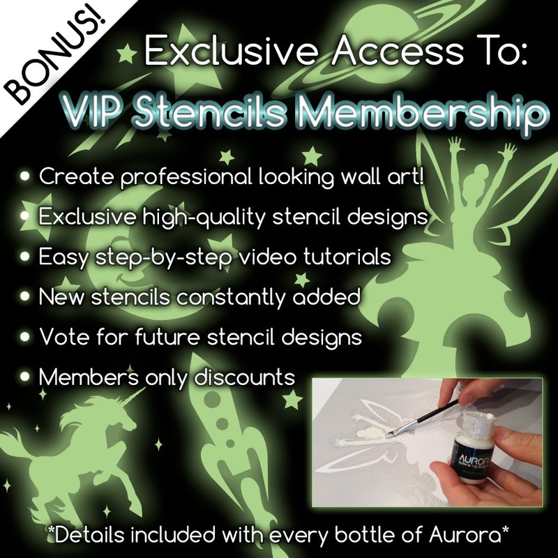 SpaceBeams, Glow in the Dark Non-toxic Water Based Paint, 20ml