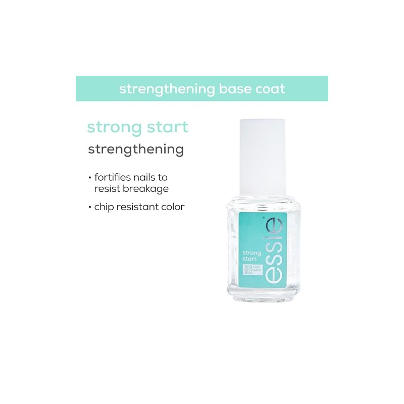 essie Strong Start Nail Strengthening Base Coat, 0.46 Ounce
