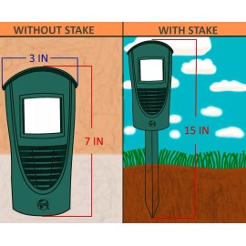 Cleanrth Animal Repeller | Cleanrth Advanced Ultrasonic Animal Repeller