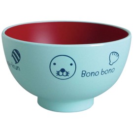 「 ぼのぼの 」 シンプル 塗 汁椀 M ブルー 809512