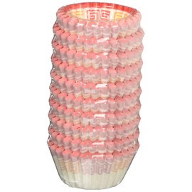 Endoshoji TKG XPT3401 Oven Case, Side Dish Cup, Chinese Pattern (Souki Pattern), No. 6, Deep Mouth, Bottom Diameter x Height 1.6 x 1.0 inches (40 x 25 mm), Heat Resistance: -40 - 180°C, 250 Pieces,