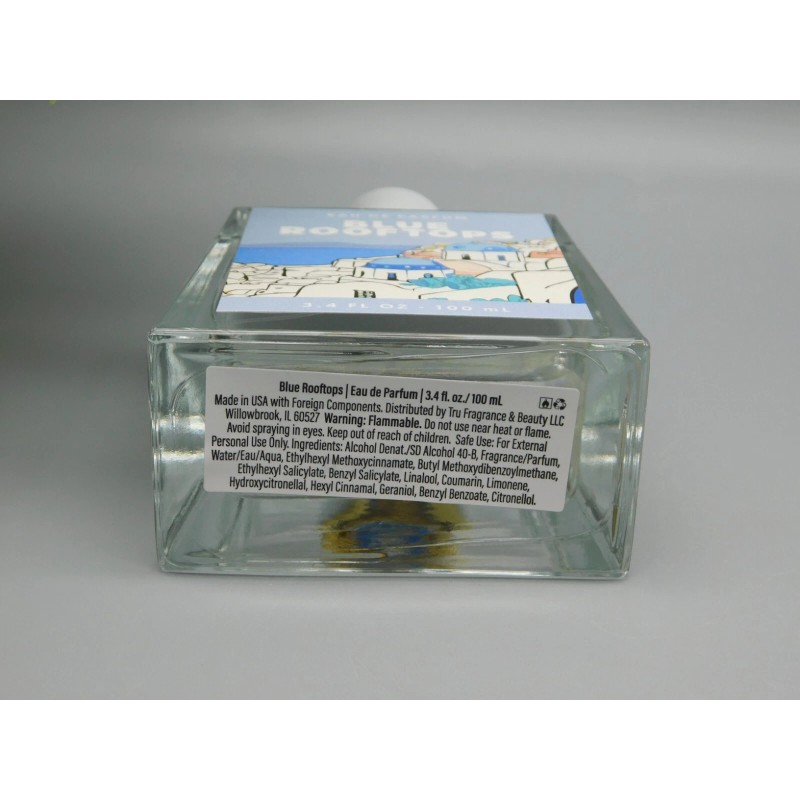 Tru Fragrance Blue Rooftops Eau De Parfum Spray 3.4 oz