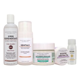 Kit Loción Súper Despigmentante 20% + Genitals + Lacto Renew Momento de aplicación Noche Tipo de piel Todo tipo de piel